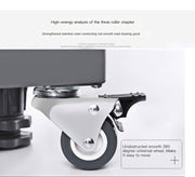 Support Machine A Laver Seche Linge 8 Pieds 4 Roulettes