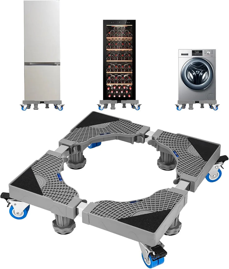 Support Machine A Laver Seche Linge 8 Pieds 4 Roulettes